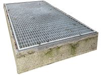 Fußmatte mit Edelstahlrahmen 700x500x20mm