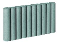 Wegefix Beton-Palisadenkante grau 47 x 25 x 6 cm