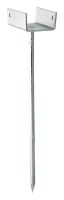 Mage Firstlattenhalter U=50mm mit 210mm Nagel verzinkt