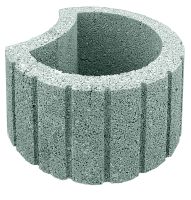 Pflanzring groß grau 48 / 30 cm GK 20/L1127