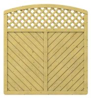 Brügmann Sichtschutzzaun Gada 180x180/194cm L527
