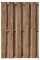 Bohlen-Zaun Ranger kdi braun 120x180cm L564