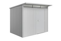Biohort Gerätehaus AvantGarde mit Einzeltor Gr. L silber-met. 260x220x218cm M900