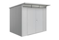 Biohort Gerätehaus AvantGarde mit Doppeltor Gr.L silber-met. 260x220x218cm M901