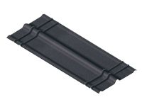 Ondalux Firsthaube schwarz Länge=100 cm