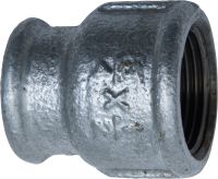 Reduzier Muffe verzinkt 1/2"x3/8"