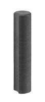 Rund-Palisade H=60cm D=11cm anthrazit