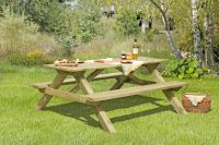 Picknicktisch Groß 180x170x75cm L934