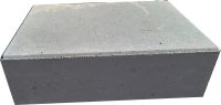 Blockstufe 15x35x50cm anthrazit maschinell gefertigt, gefast