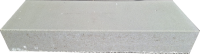Blockstufe 15x35x100cm grau maschinell gefertigt, gefast