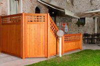 Rankzaun Larix Lärche geölt 180x180cm L433