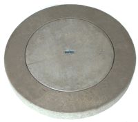 Betondeckel mit Luke 10 cm begehbar 120 cm incl. Innendeckel mit Oese