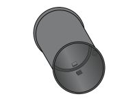 Drän Verbindungsmuffe DN 80