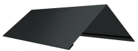 Flachfirst 1,00m, D=0,5mm Anthrazit RAL7016 25µm Stdpoly.