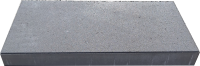 Garten- und Gehwegplatte 25x50x5cm anthrazit, mit Microfase