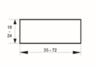 Hobellatten 18 x 43 mm 2,70 m