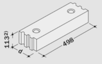 KS- Iso Kimmsteine 20-1,2 17,5 cm 498 x 175 x 113 mm