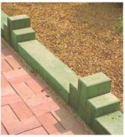Gartenbauschwelle Kdi grün 12x24x250cm L664