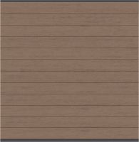 Brügmmann System WPC Classic Mandel anthrazit 178x183cm L282