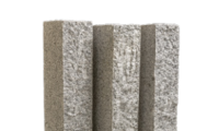 Granitpalisaden 12 x 12 x 30 cm grau
