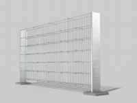 Solido Pfosten für Steinmauern zum Einbetonieren C-Profil 198x2x1700mm L1430