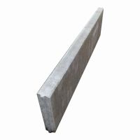 Rasenkante grau 5x25x100cm mit Nut+Feder