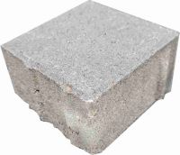 Beton Rechtecksteine naturgrau 8 cm Halbe