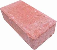 Beton Rechtecksteine 6 cm rubinrot