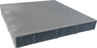 Gartenplatte 5,0 cm  Rekers anthrazit  40 x 40 cm  mit MF