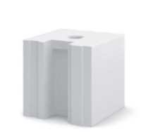 LEMGA KSL-RP 8DF LOCH 12-1,4 248x240x248 Planstein