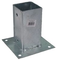 Pfostenschuh zum Aufschrauben 7 x 7 cm L694