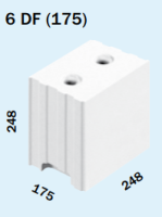 KS Plansteine  KSL-R (P)  6 DF 17,5 cm 12-1,4  248x175x248 mm  64 Stück/Pal.