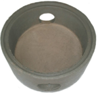 Bodenstücke 800/500 mm 2 Löcher