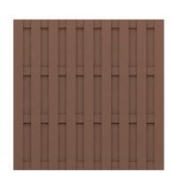 Brügmann Zaunserie Jumbo WPC Dichtzaun bangkirai 179x179cm L234