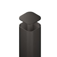 Brügmann Metall Pfosten anthrazit zum aufschrauben 7x7x195cm L250