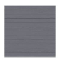 Brügmmann System WPC Classic anthrazit silber 178x183cm L287