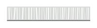 Brügmann Dekorprofil Linea Edelstahl 15cm L1318