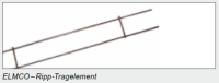 ELMCO- Ripp - 4 - Tragelement in verschiedenen Längen