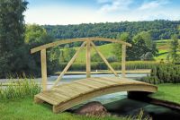 Gartenteichbrücke incl. 1 Handlauf 80x250cm L954