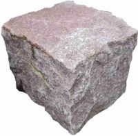 Granit Grosspflaster 15/17 cm Manga rotbraun