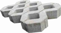 Beton-Rasengittersteine 60x40cm naturgrau in verschiedenen Stärken